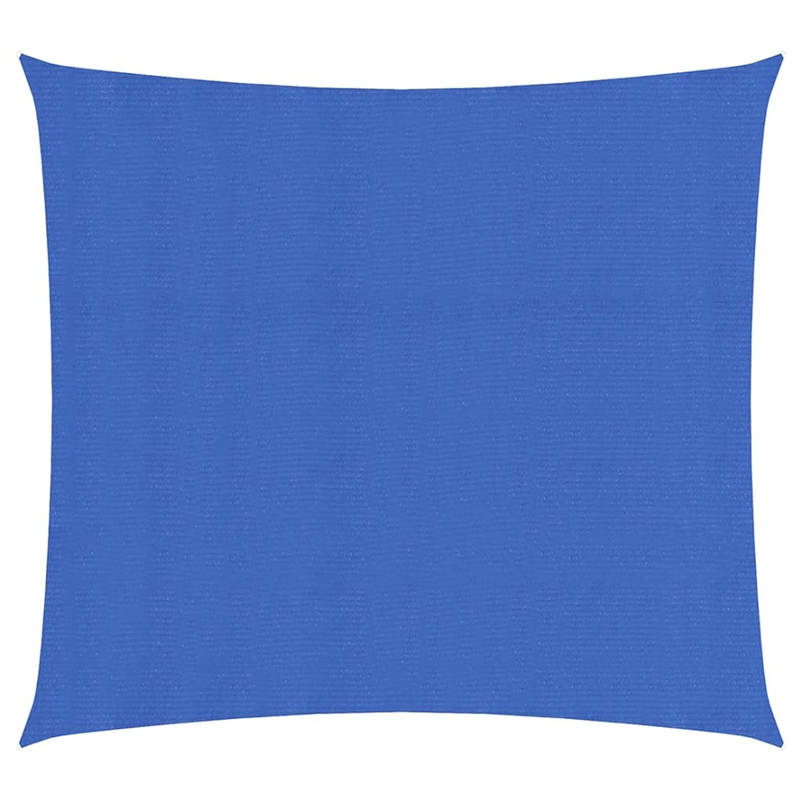 Voile d'ombrage bleu 2x2 m Tidyard en PEHD de 160 g/m² pour l'extérieur