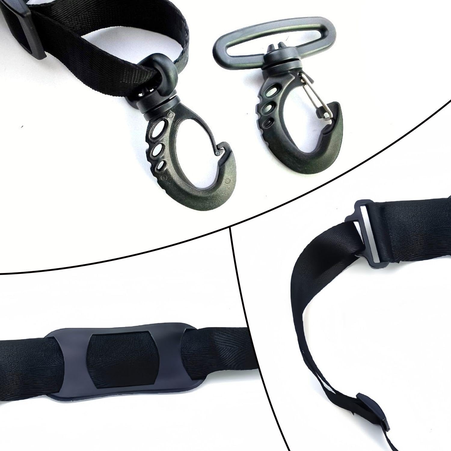 Scolare D'Épaule À Scooter 1 Pièce, Taille Réglable, Sangle Arrière Multifonctionnelle Créative, Commodité Extérieure, Sangle De Support De Scooter.