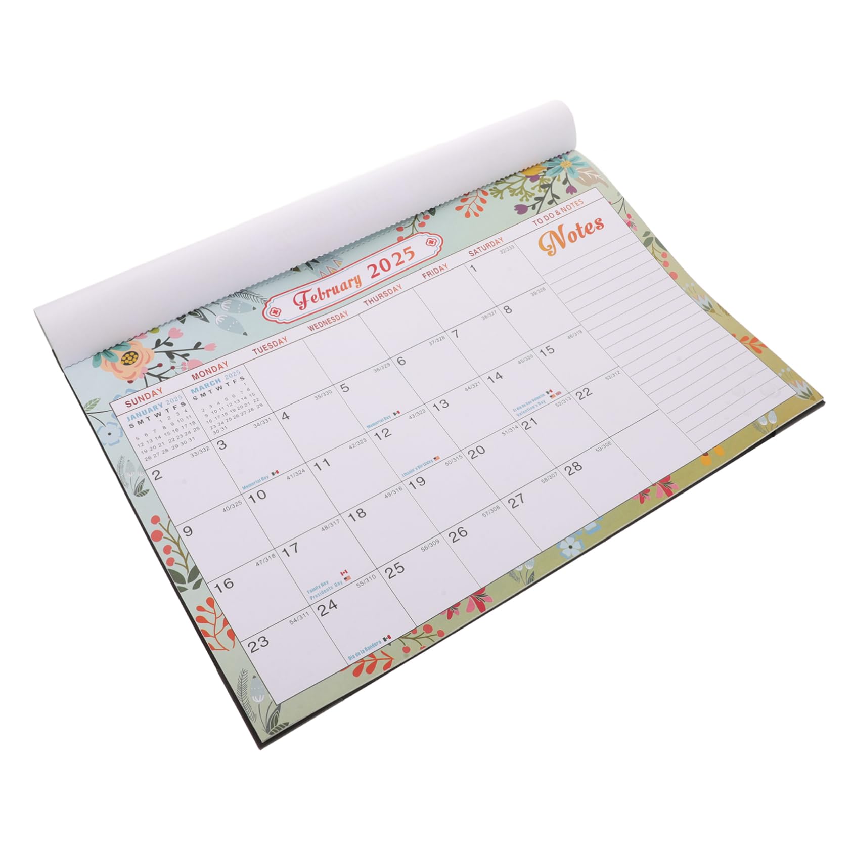 VILLCASE 4stücke Wandkalender Für Zuhause Und Büro Gedruckter Monatskalender Organisation Praktische Und Stilvolle Wandgestaltung Für Notizen Und