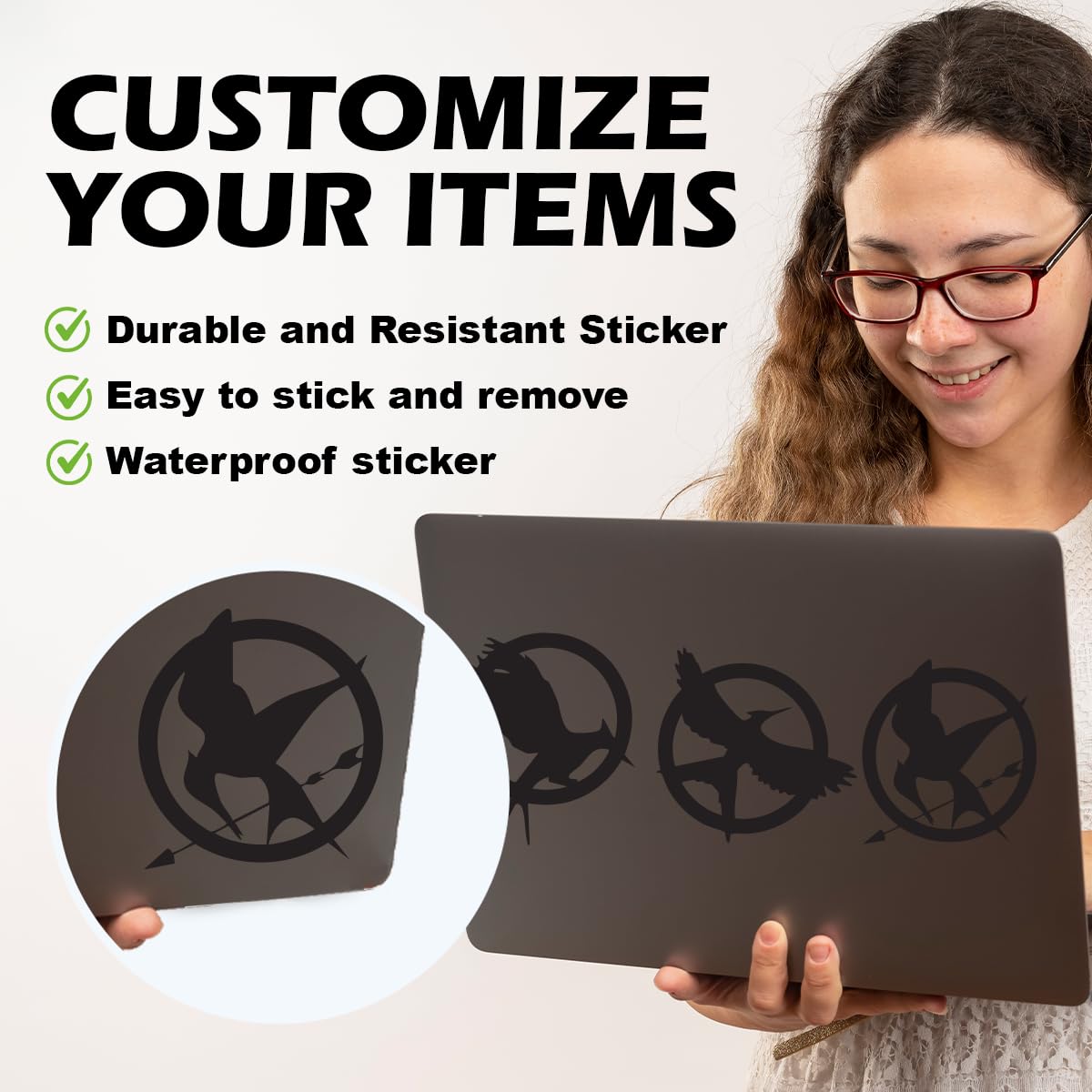 Hunger Games Decal The Hunger Games Saga Mockingjay Logo | Die Cut ...