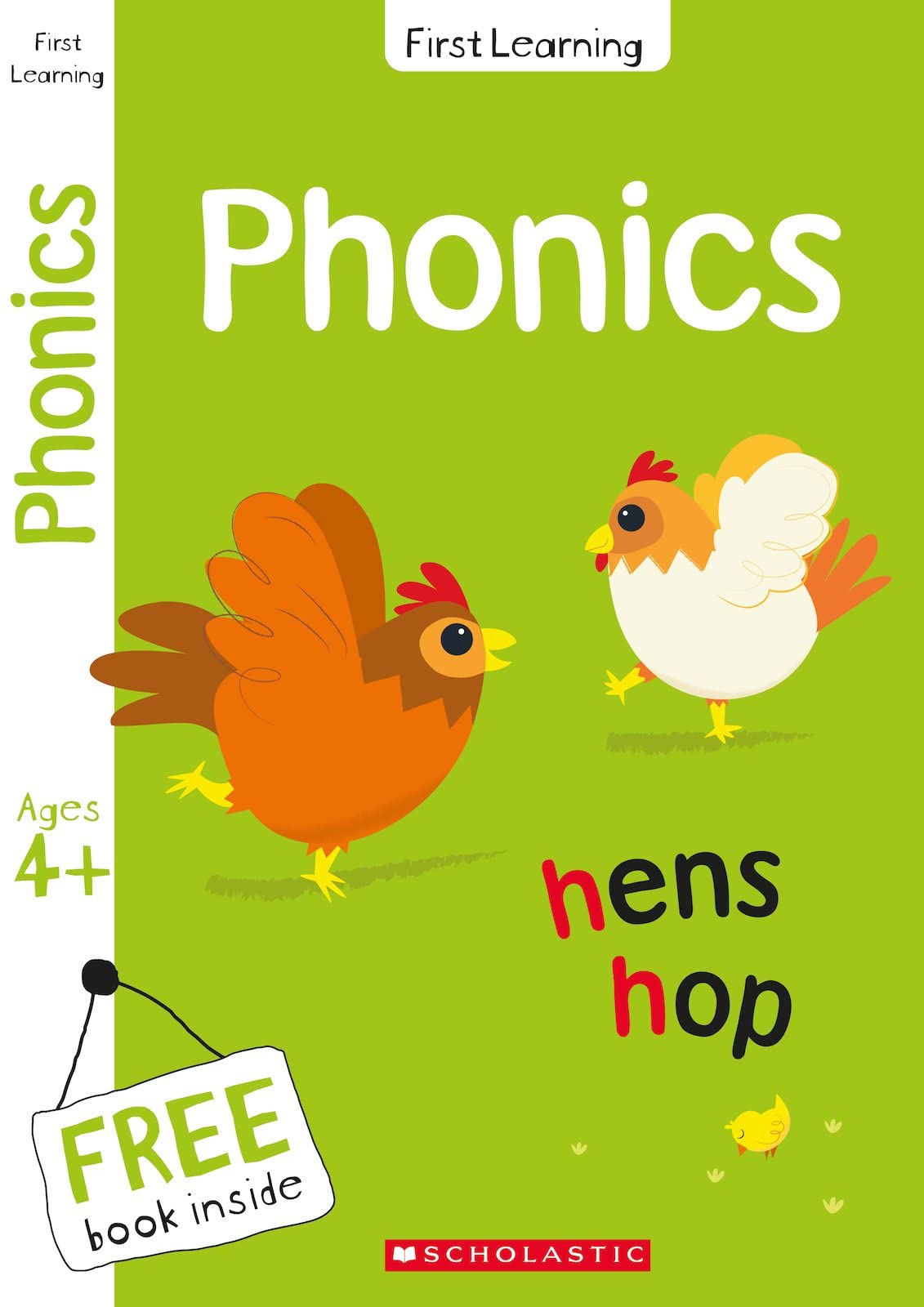 Preschool Phonics activity book ages 3-5