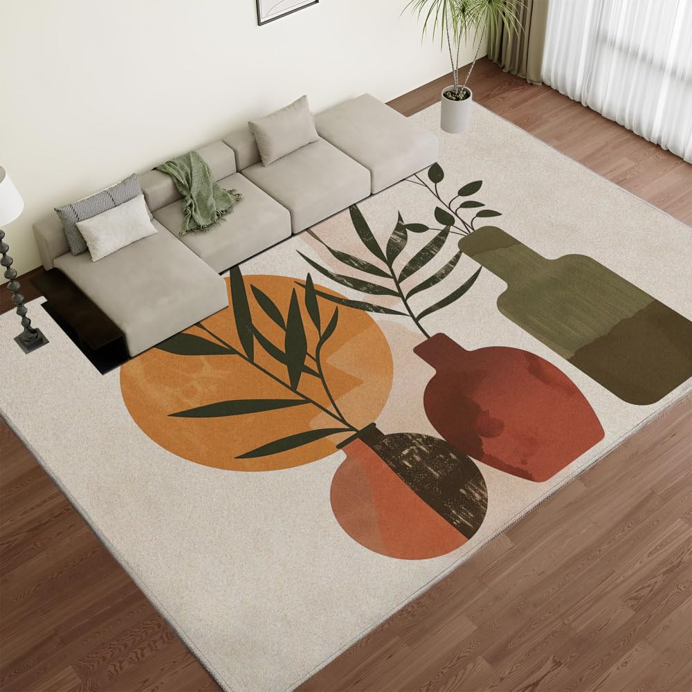 Paillasson lavable 80x160 cm beige crème pour entrée et extérieur