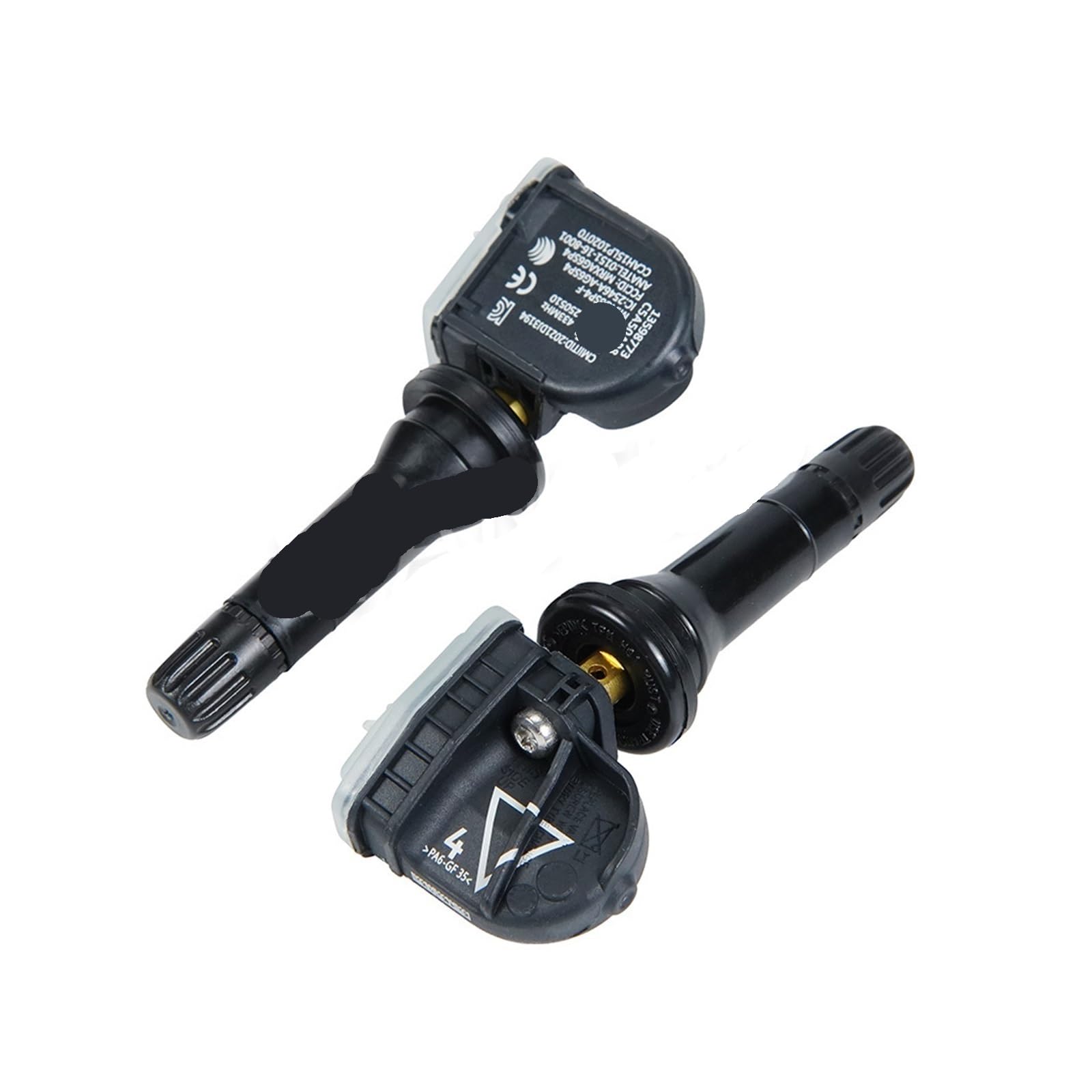 System monitorowania ciśnienia w oponach 433 MHz TPMS czujnik monitorowania ciśnienia w oponach dla Daewoo do Gentra 2004-2020 13598773 | 4 szt. (4 szt.)