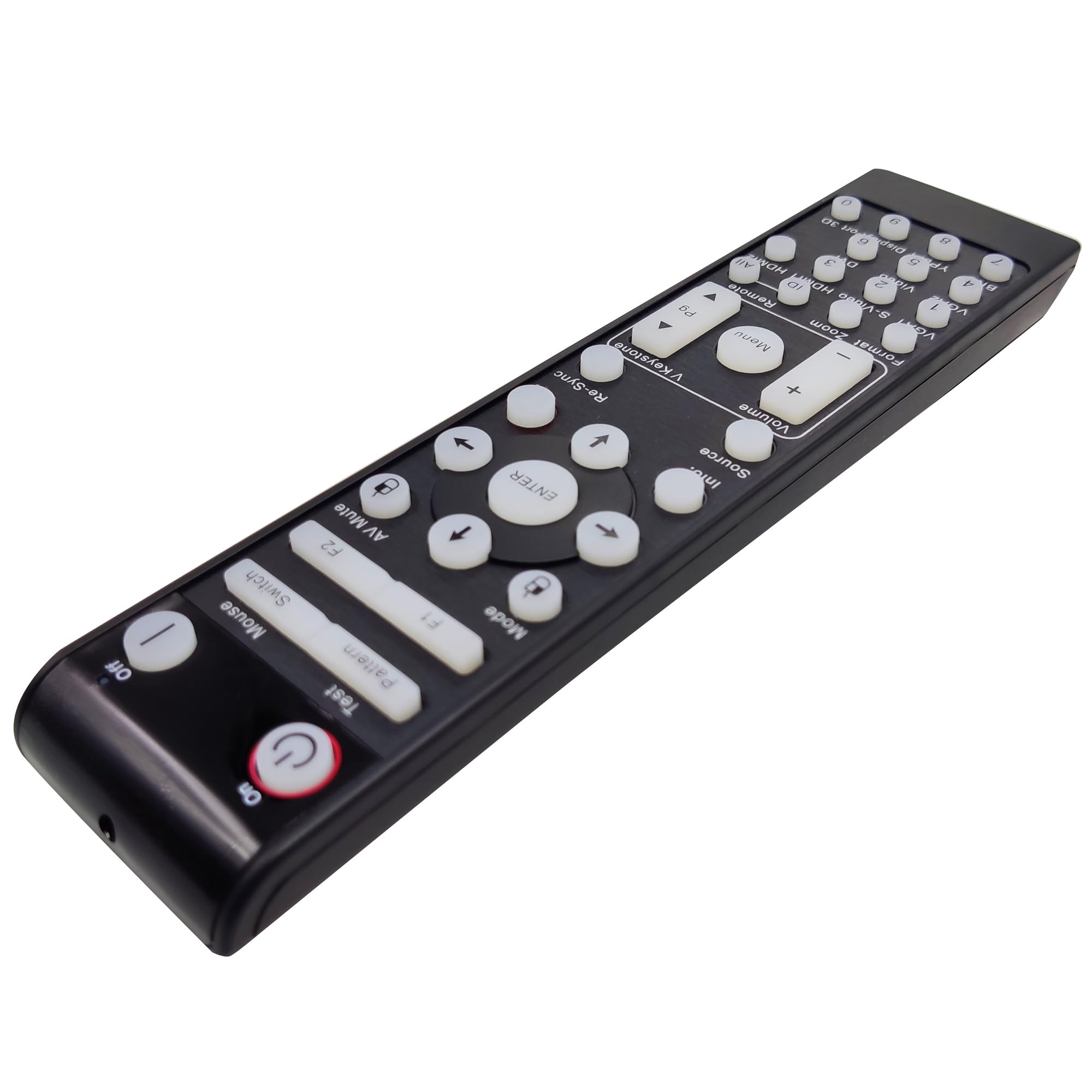 Telecomando compatibile 45.74Y01G001 per proiettori Eiki EK-600U, EK-601W