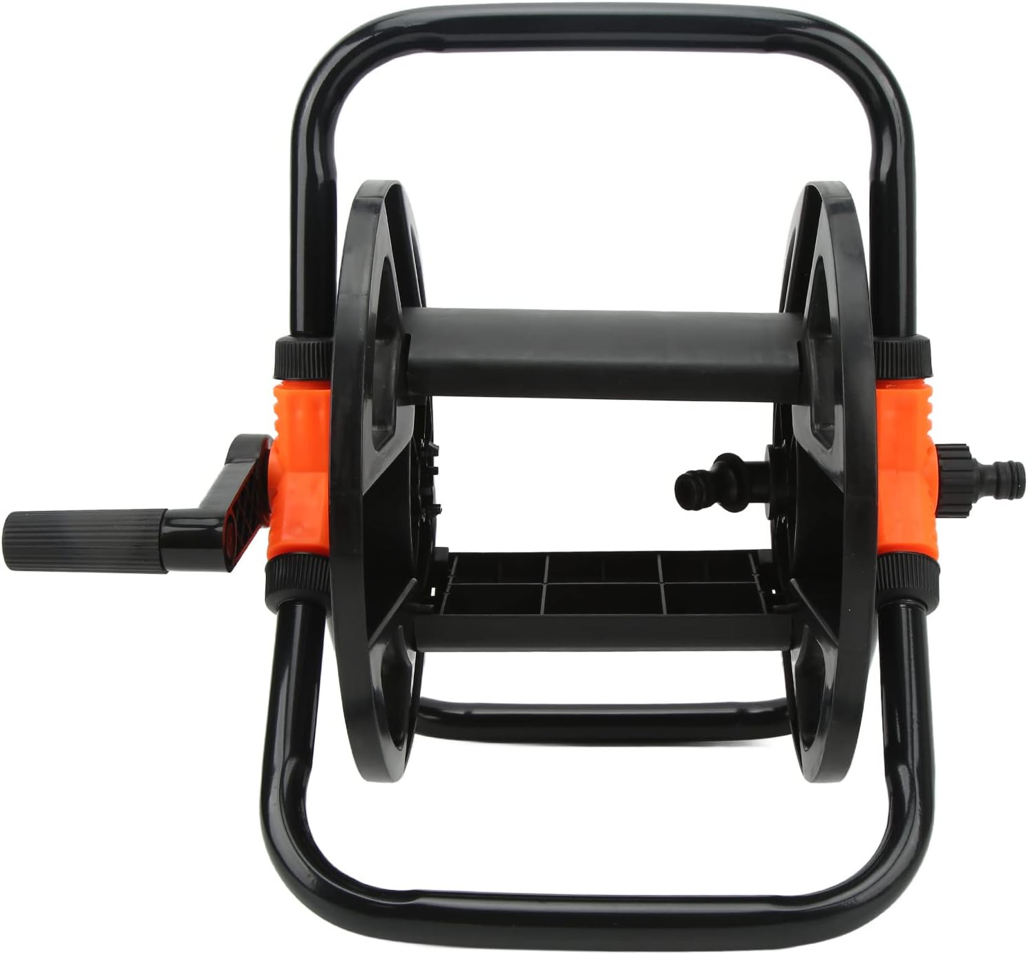 Hose Winding Reel, Hose Storage Reel, Hose Reel Water Pipe Storage Rack ABS Single Arm Tool, Portable Hose Cart Water Pipe Storage Rack Reel Garden Tool Accessories for Garden Car Washing Watering