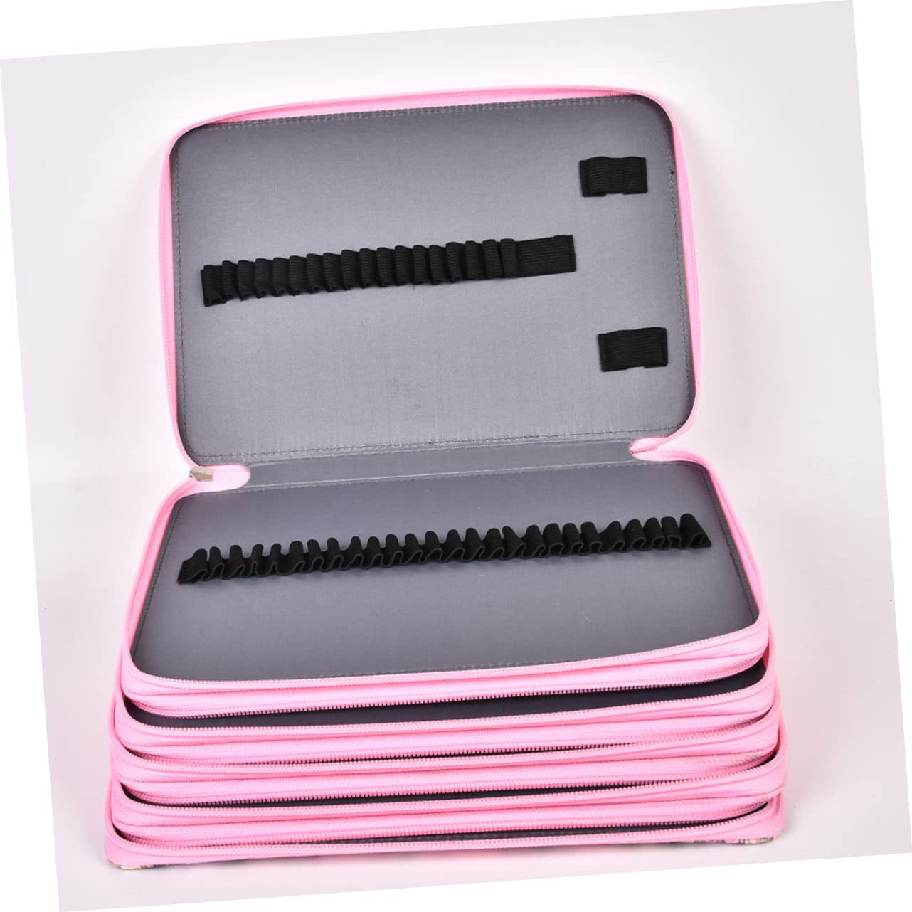 Estuche para Lápices de Dibujo Rosa Asa y 252 Ranuras