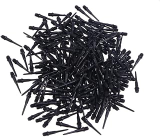 BESPORTBLE 500Pcs Roupas Brancas Dardos De Plástico Pontos De Dardo Substituição Fio Ponta De Dardo Pontas De Dardo Suor Terno Dardos Eixos Jogando Brinquedo Substituição Pontos De Dardo