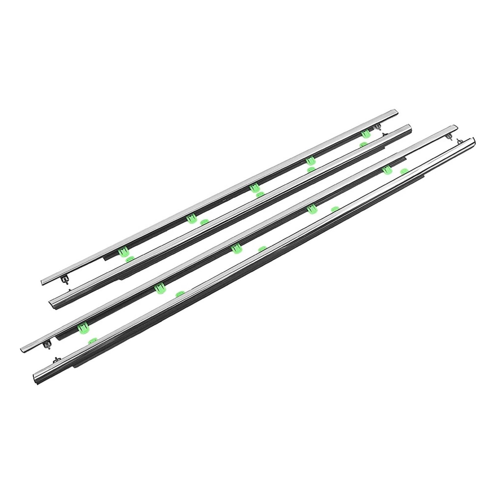 Snwdbh One Color Car Door Window Weatherstrip For Cr-V For Crv 2007-2011 Seal Strip Exterior Glass Shield Moulding Trim Belt Replacement Exterior Belt