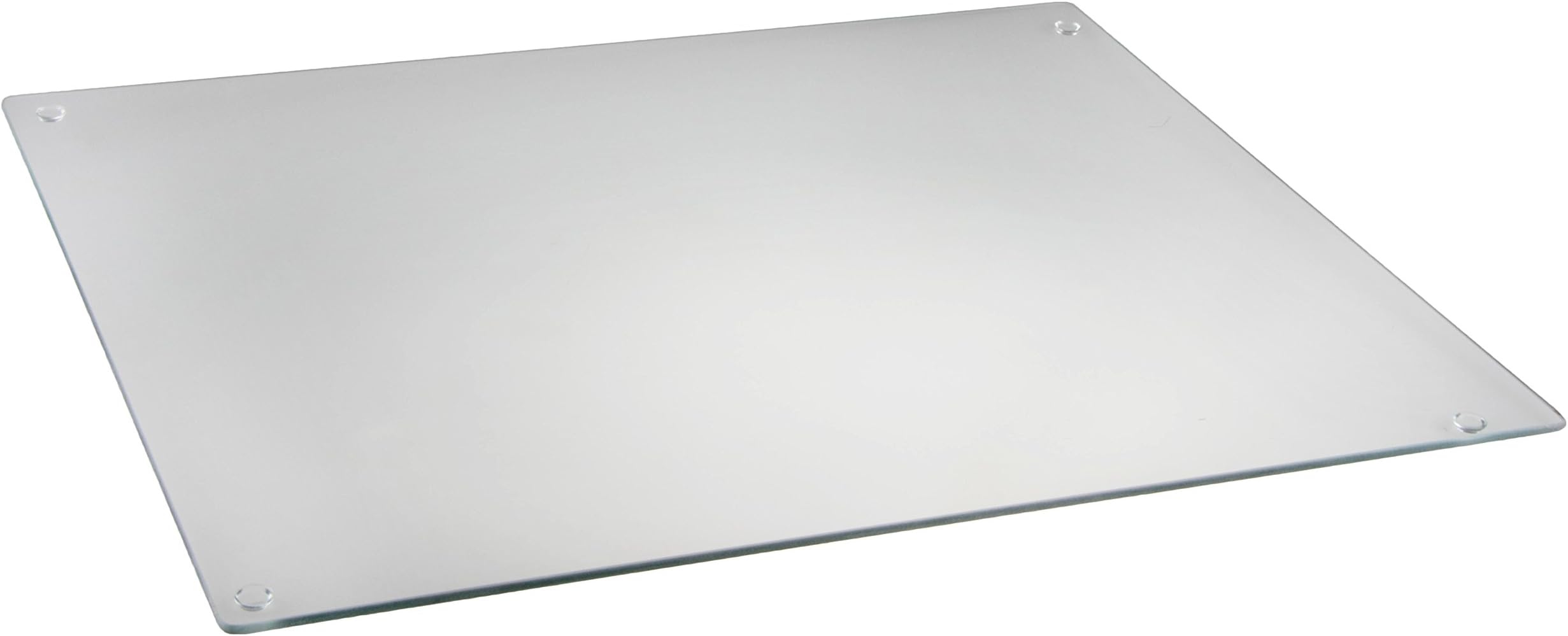 Glass Cutting Board by Clever Chef | Non Slip Cutting Board is Shatter-Resistant, Durable, Stain Resistant, Dishwasher Safe | Rectangle 15.75" x 20" (Clear)