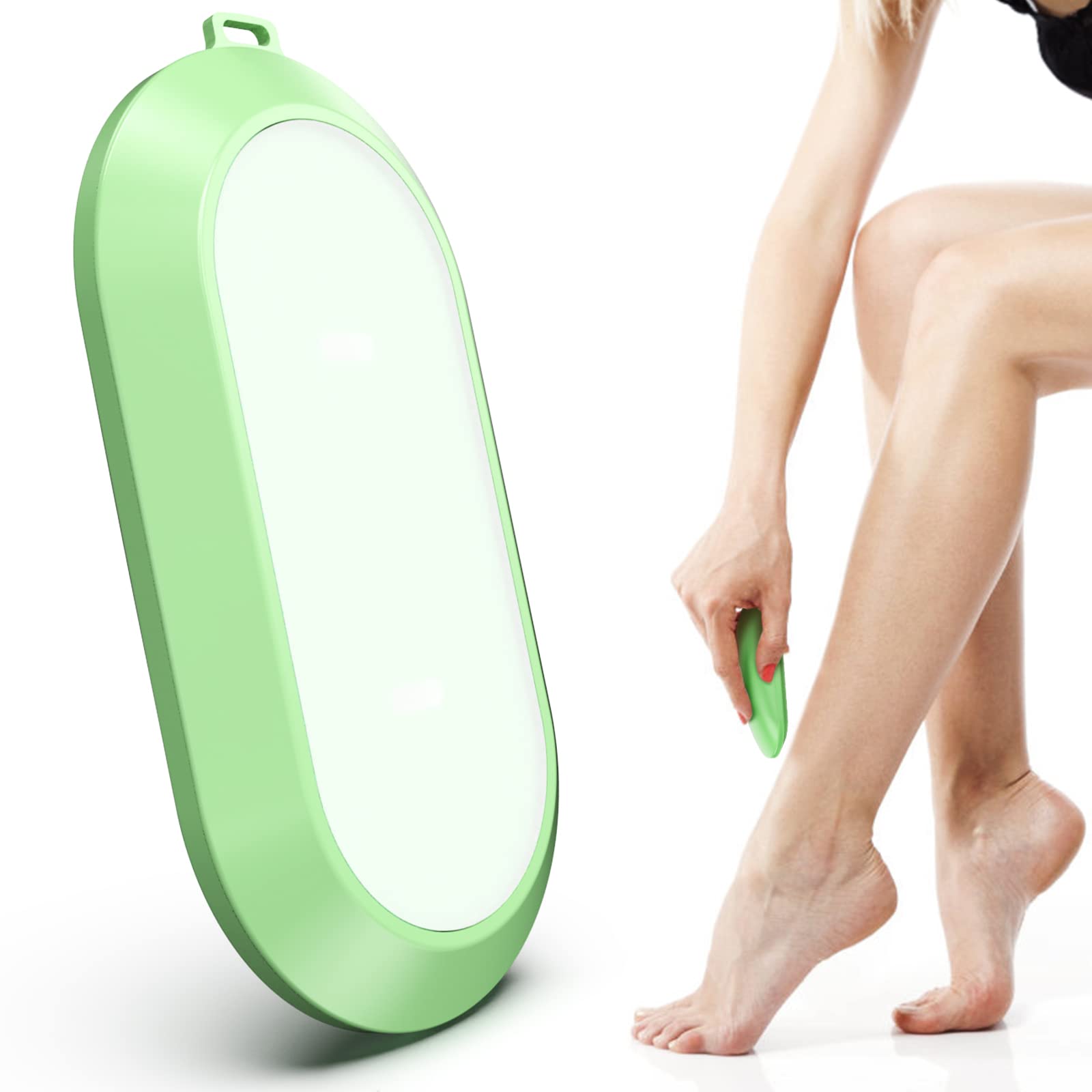 Crystal Hair Removal Stone for Men and Women Painless Magic Hair Removal Tool Remove Hair from Back Arms