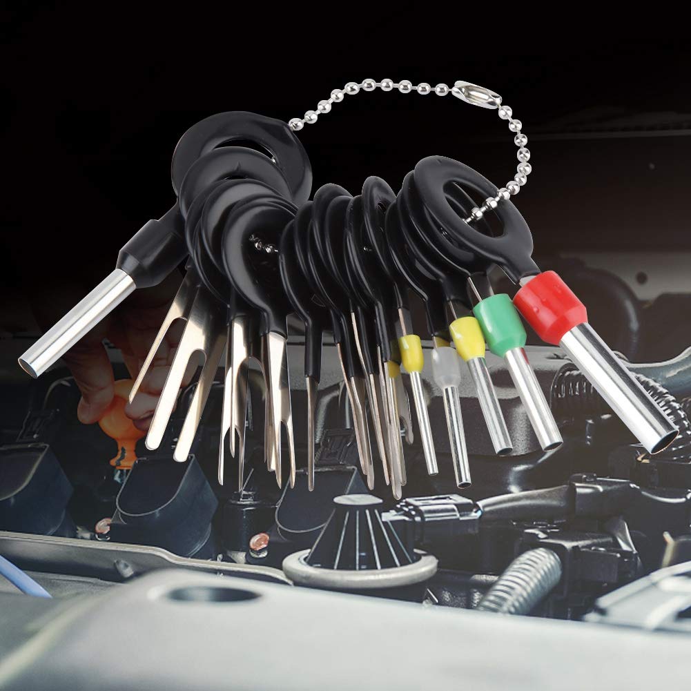 Set 26 Pezzi Strumenti Rimozione Terminali Auto | Estrattori Pin E Connettori - Per Riparazioni