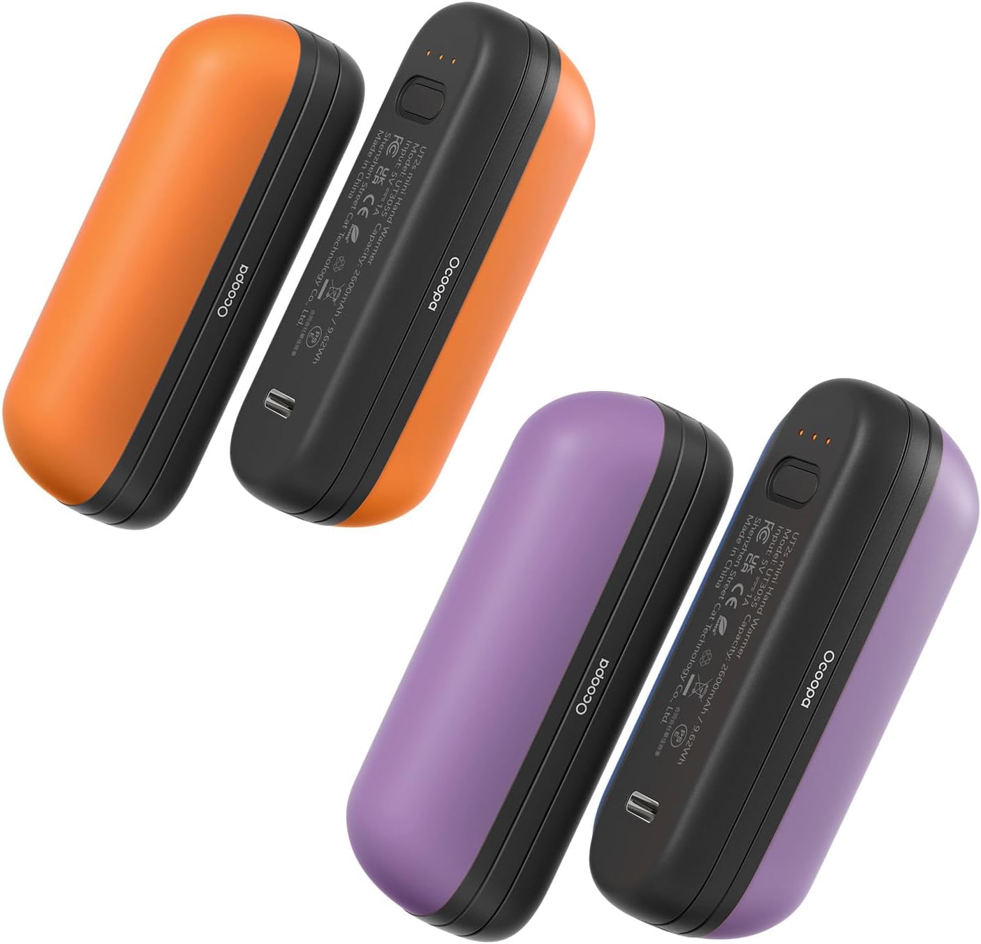 OCOOPA Hand Warmers Rechargeable 4 Pack UT2s Mini