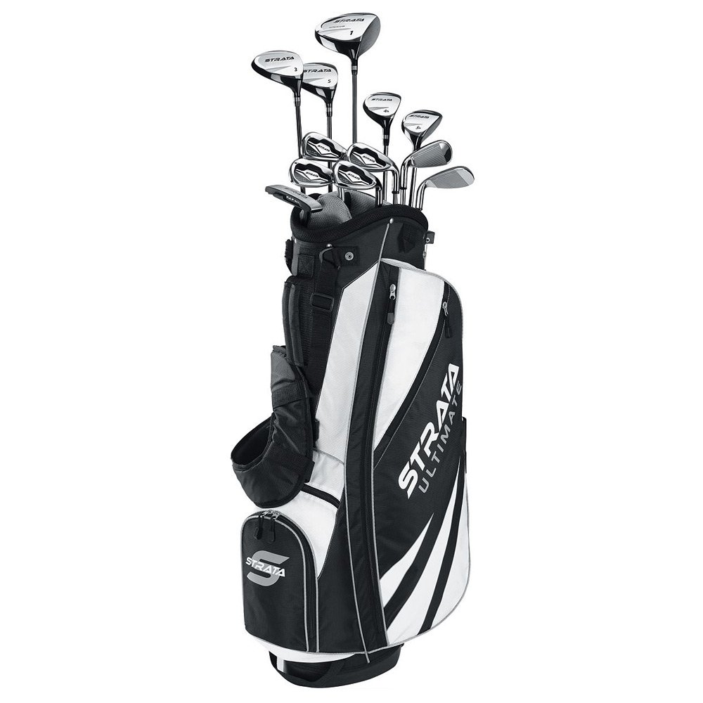 Callaway Men's Strata Ultimate Complete Golf Set, Prior Generation (18-Piece)