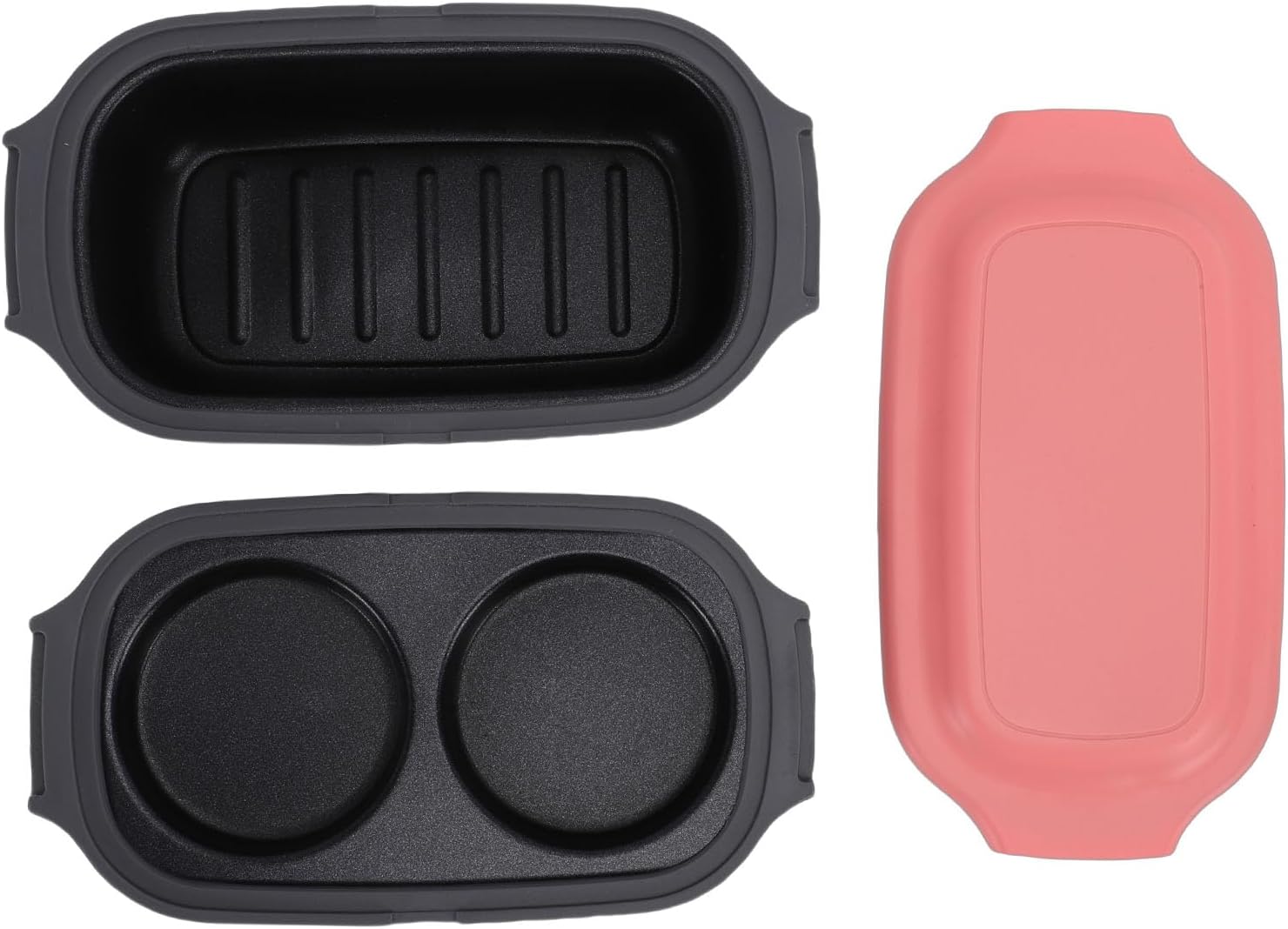 Microwave Egg Cooker and Grill Pan, Multifunctional Microwave Cooking Devices with Non Stick Coating for Kitchen, Journey, Workplace