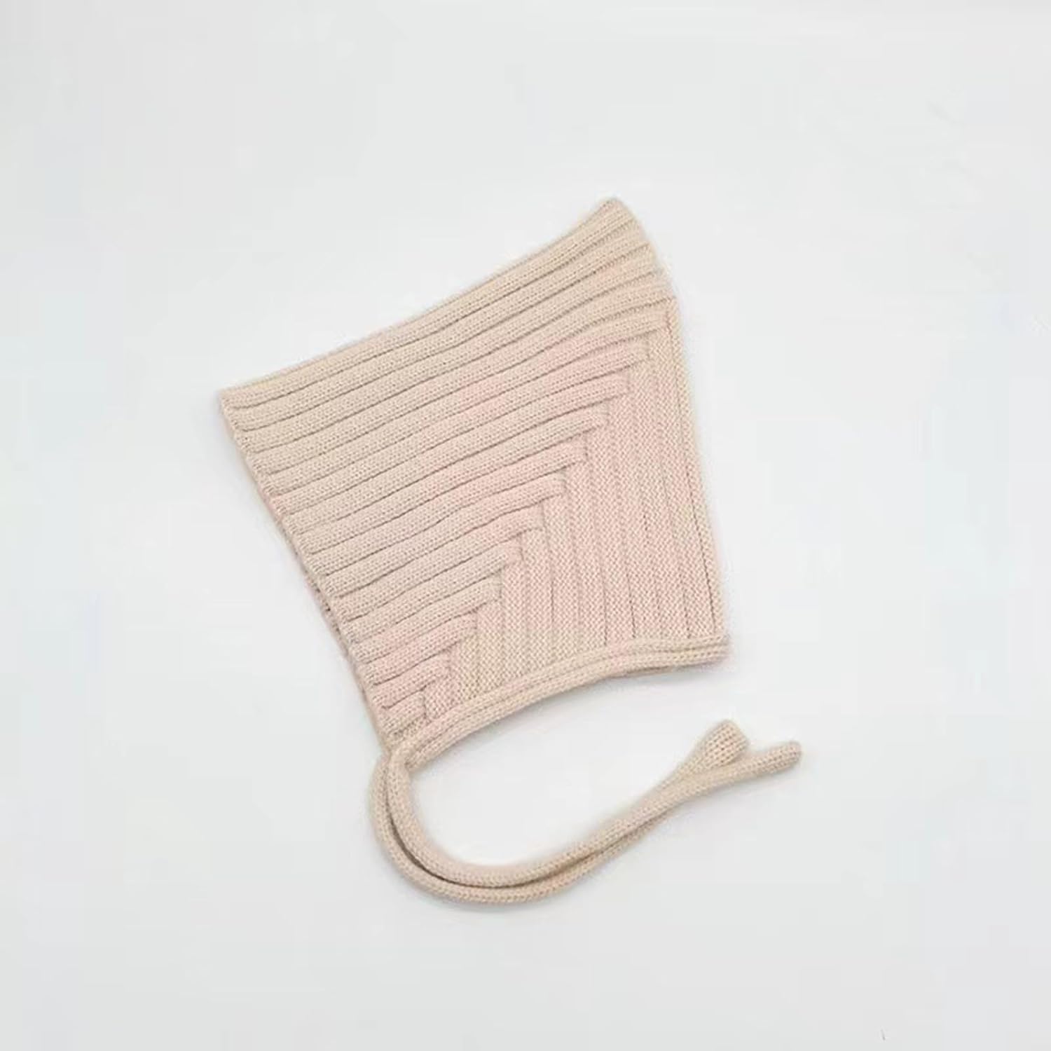 Infant Baby Knit Hats Pointed Bonnet Toddler Cute Ribbed Winter Warm Cover Ears Cap for Girls Boys - Image 4