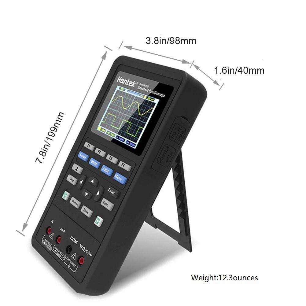 BSI Digitales Oszilloskop OT3, tragbares 3,2 Zoll TFT LCD Oszilloskop, 10 MHz/48 MSa/s, tragbares Oszilloskop für n Automobilbereich, Auto/Nomal/Single Trigger 1420 BSI Digitales Oszilloskop OT3, tragbares 3,2 Zoll TFT LCD Oszilloskop, 10 MHz/48 MSa/s, tragbares Oszilloskop für n Automobilbereich, Auto/Nomal/Single Trigger 1420