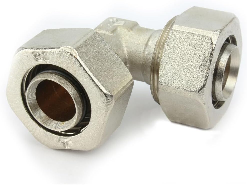 Maxline M8067 Elbow Fitting for 3/4-Inch Tubing (4-Pack)