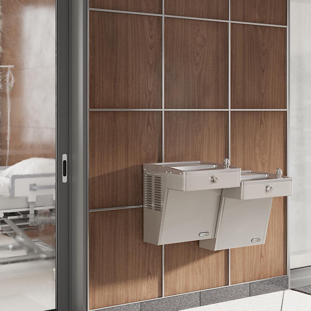 Amazon.com: Elkay VRCTLR8SC Wall Mount Bi-Level ADA Vandal