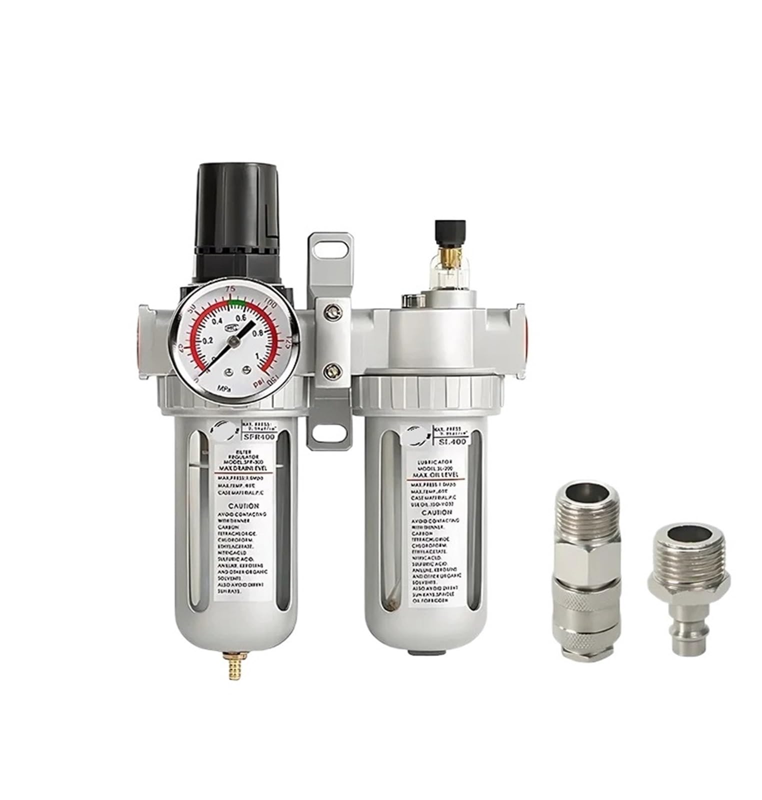 Régulateur de filtre à air SFC-400 avec séparateur huile-eau et purge automatique pour compresseur