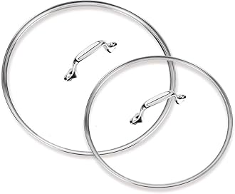 All-CladHA1 Hard Anodized Nonstick Glass Lid Set 10, 12 Inch Pots and Pans, Cookware Black