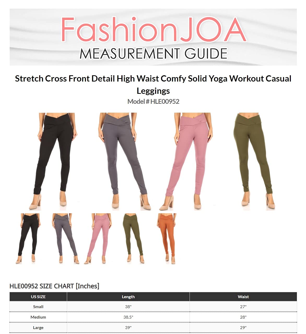 Stretch Cross Front Detail High Waist Comfy Solid Yoga Workout Casual Leggings Dark Grey S
