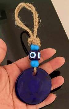 Blue Evil Eye Wish Tree Design Hanging Decorative Ornament
