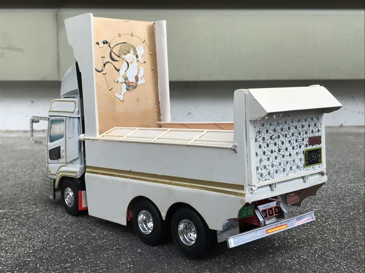 Amazon | 三菱ふそう スーパーグレート ダンプカー プラモデル 完成品 
