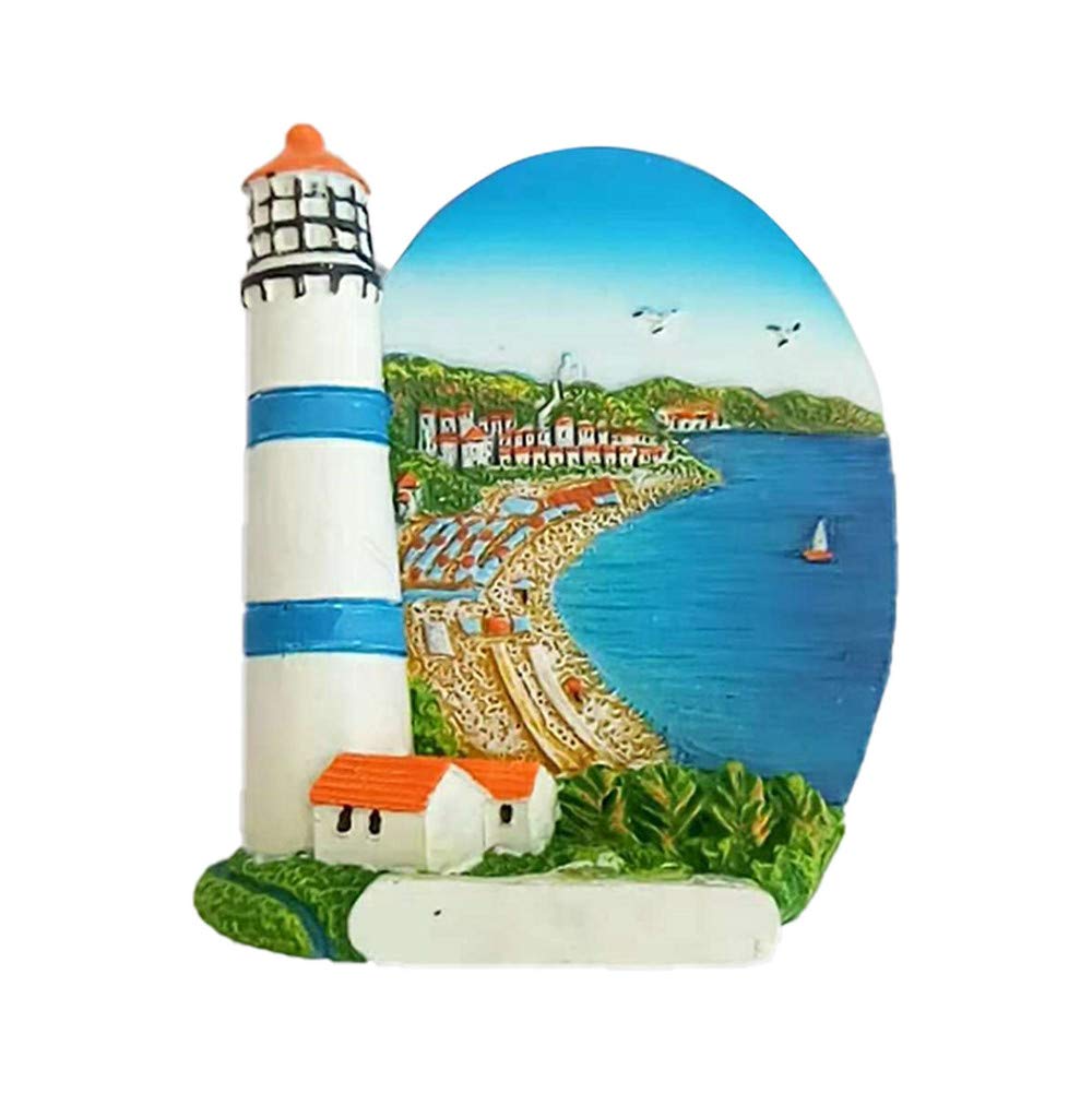 Aimant de bord de mer Puckator multicolore 7x5.5cm magnet deco