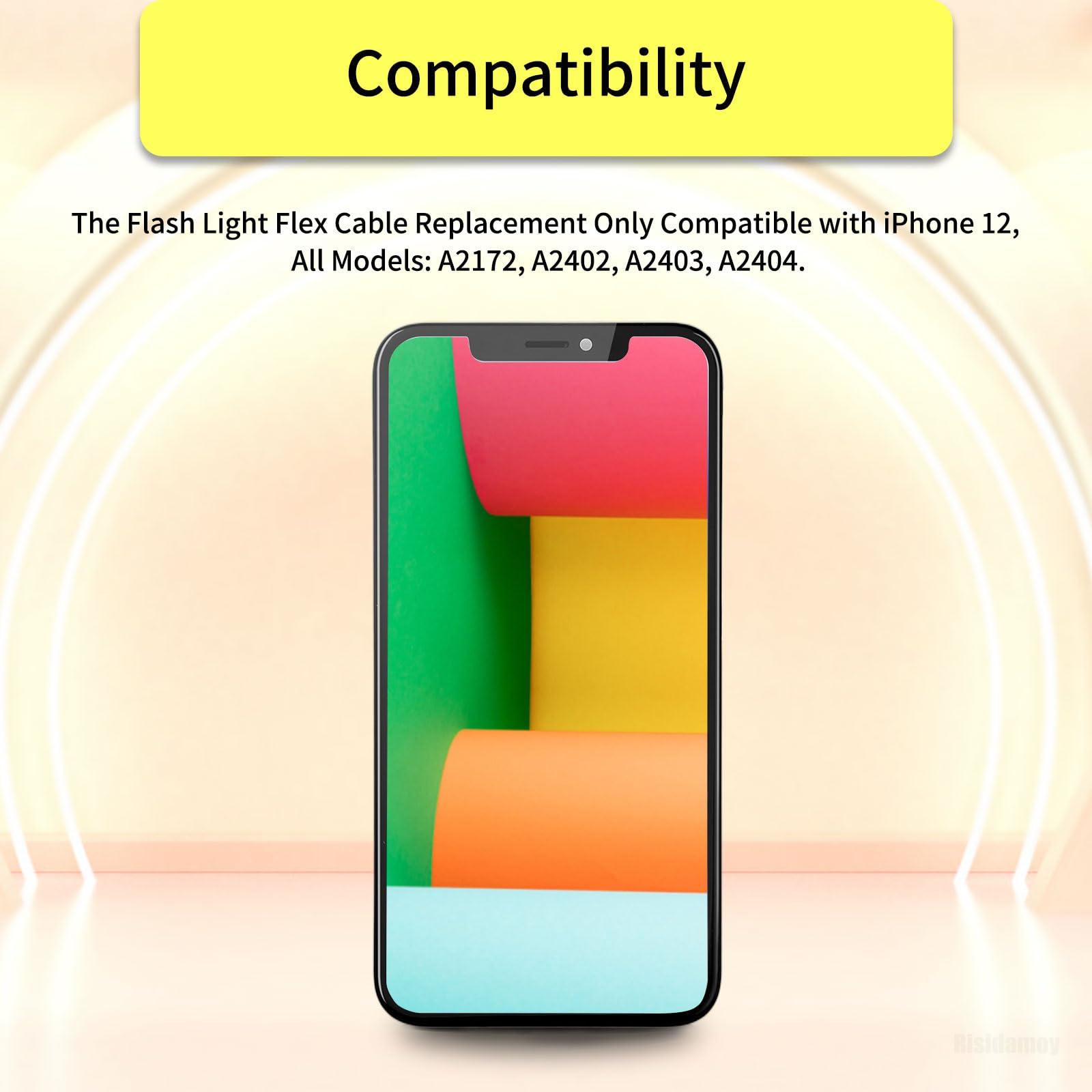 Amazon.com: Risidamoy Flash Light Flex Cable Replacement for