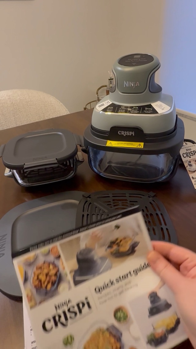 Watch Unpacking and reviewing the Ninja Crispi Air Fryer on Amazon