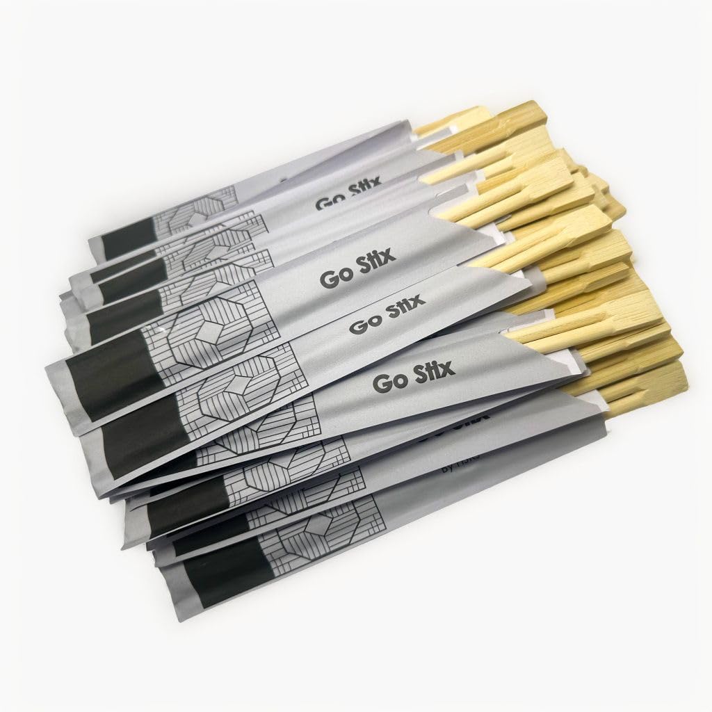 Premium Disposable Bamboo Chopsticks Eco-Friendly, Convenient, and Strong 50 Counts