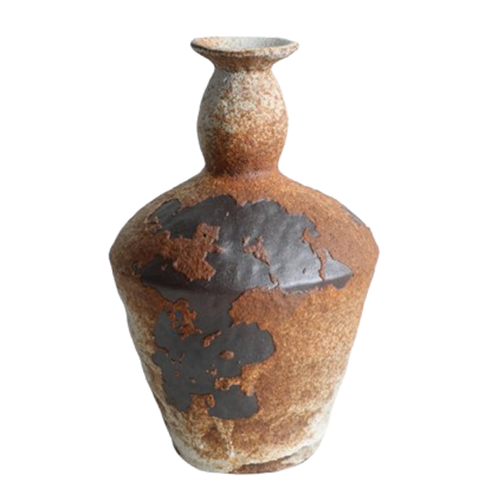 Ceramiczny wazon na kwiaty do dekoracji wnętrz, styl boho antyczna ceramika estetyczna dekoracja stołu, idealny do aranżacji kwiatowych
