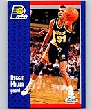 Basketball NBA 1991-92 Fleer #83 Reggie Miller #83 NM Pacers
