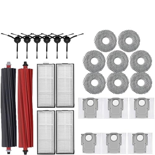 Compatible For Roborock Qrevo Master Slim Main Side Brush HEPA Filter Kit