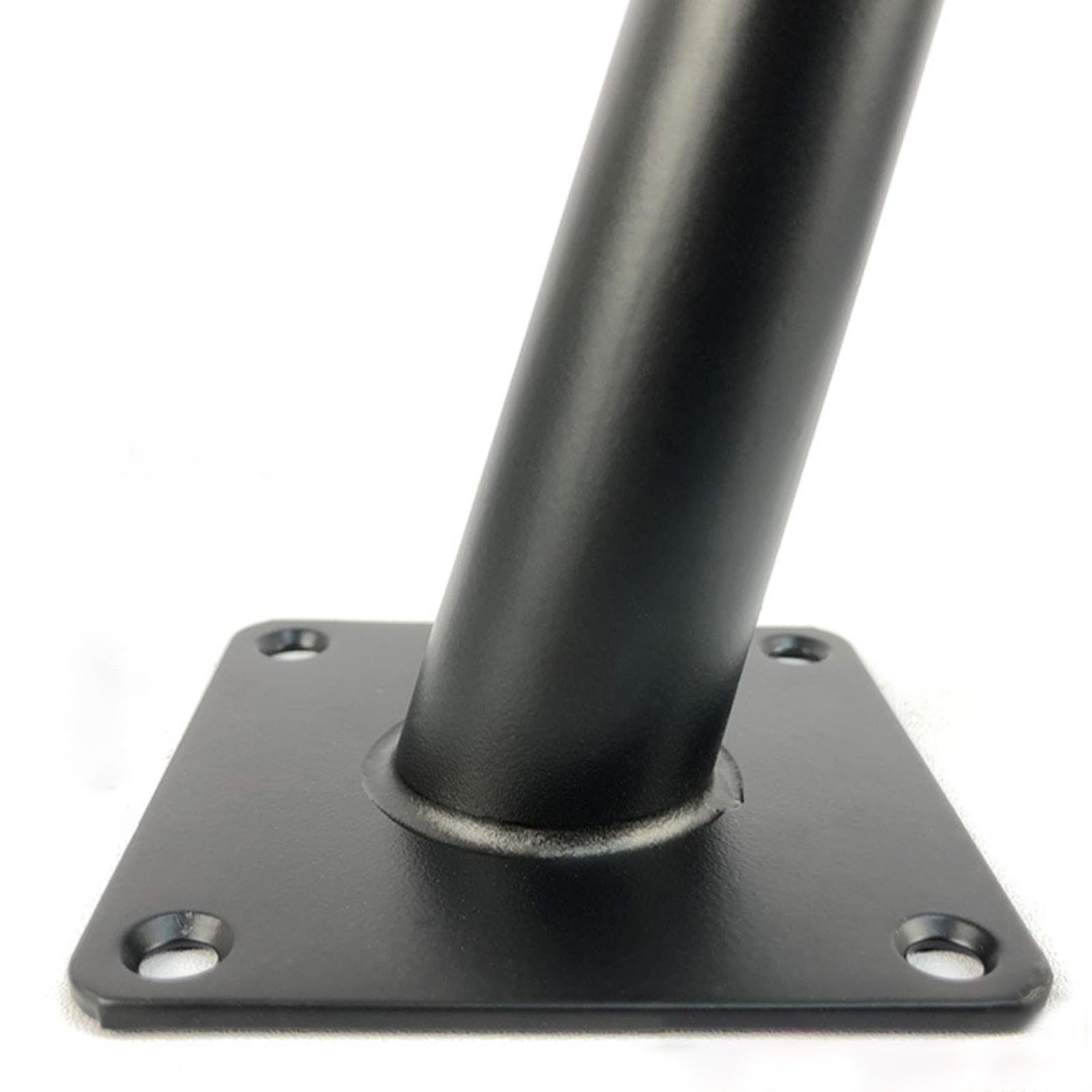 Generico Gambe per Mobili Piedini per Tavolo Neri Conici 4 Pezzi in Acciaio Laminato A Freddo Verniciati A Spruzzo Altezza Piedini per Divano: 10-35 cm Piedini per Mobile Divano 30 cm/11,8"