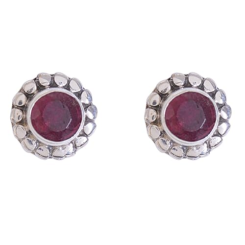 925-92.5 Sterling Silver Cubic Zirconia,Sapphire,emerald,pearl,turquoise,onyx,ruby Stone Fashion Stud Earring for Women and Girls