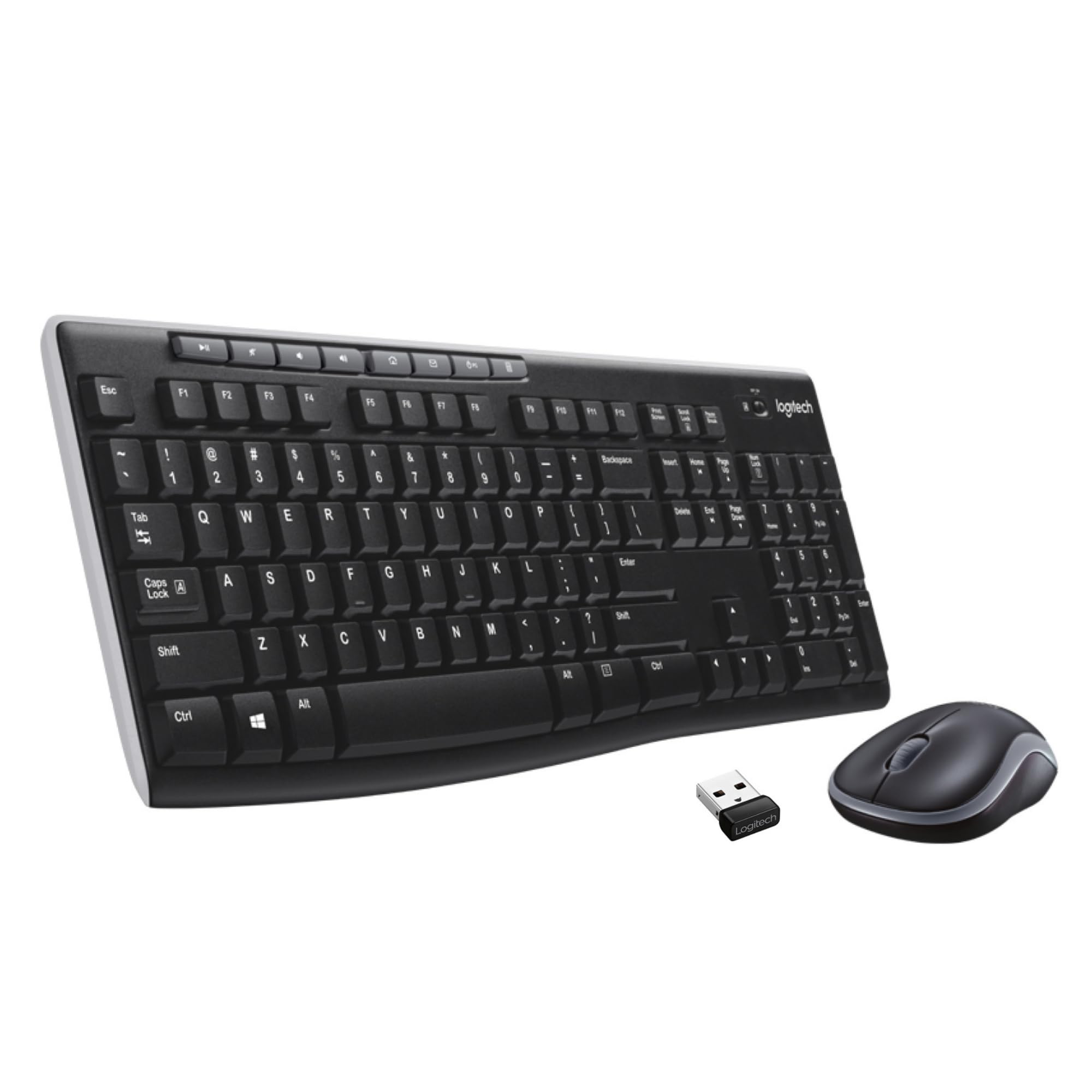 Logitech MK270 Combo Tastiera e Mouse Wireless per Windows
