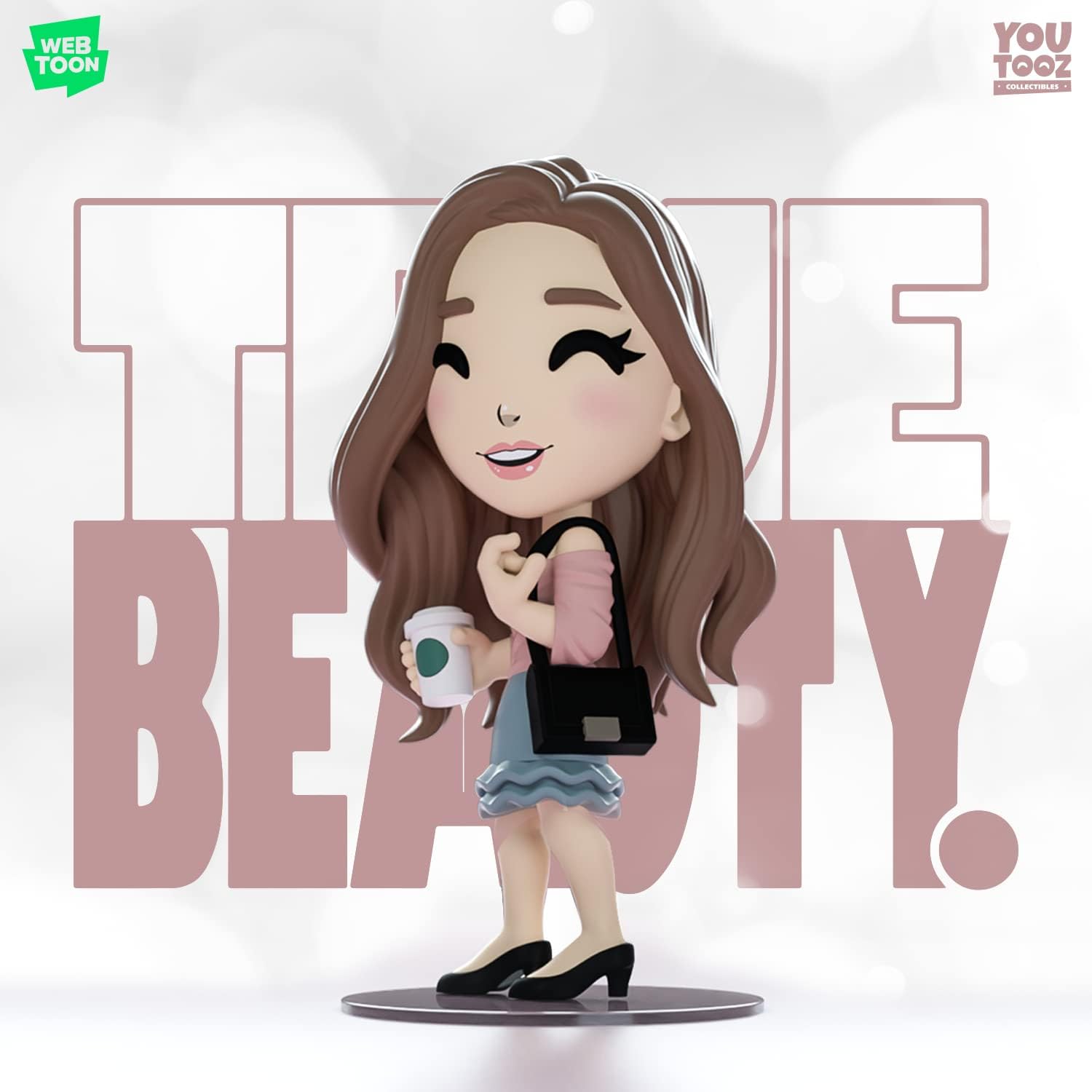 You Tooz Jugyeong 4.6" Vinyl Figure, Official Licensed Jugyeong Collectible from True Beauty by Youtooz Creators Collection