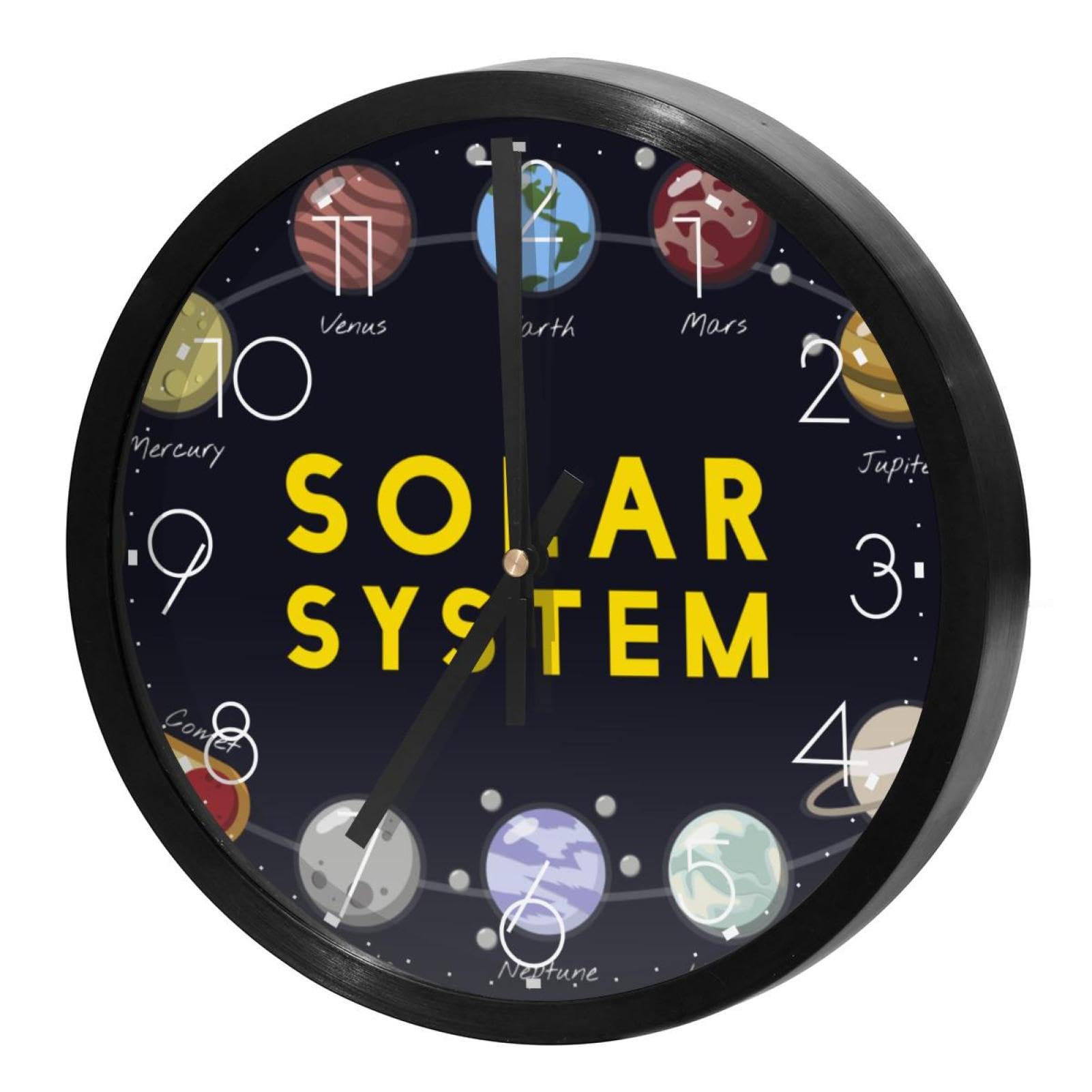 Horloge murale silencieuse à quartz pour stopper le bruit du tic-tac