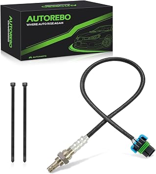 O2 xygen Sensor Compatible with Buick Rainier& Chevrolet SSR Trailblazer Express 1500 & GMC Envoy Savana 1500 & Isuzu Ascender & Saab 9-7x, V6 V8, Downstream Left or Right Connector 250-24950 234-4561