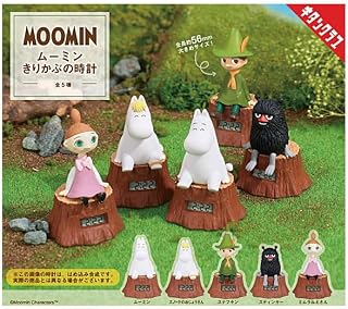ムーミン きりかぶの時計 [全5種セット(フルコンプ)] ガチャガチャ カプセルトイ