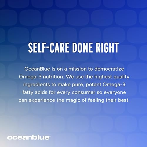 Miniatura 7 de Oceanblue Omega-3 2100 with CoQ10  90 ct  Triple Strength Burpless Fish Oil Supplement with High-Potency EPA, DHA, DPA and CoQ10  Orange Flavor (30