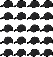 LYDTICK 20 Pack Blank Trucker Hats Bulk - Adjustable Plain Baseball Caps for Men Women, Sublimation DIY Ready