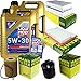 Produktbild QR-PARTS 69363035 Filter Set Inspektionspaket 10 Liter Liqui Moly Motoröl Longlife III 5W-30 MANN-FILTER Innenraumfilter Kraftstofffilter Luftfilter Ölfilter
