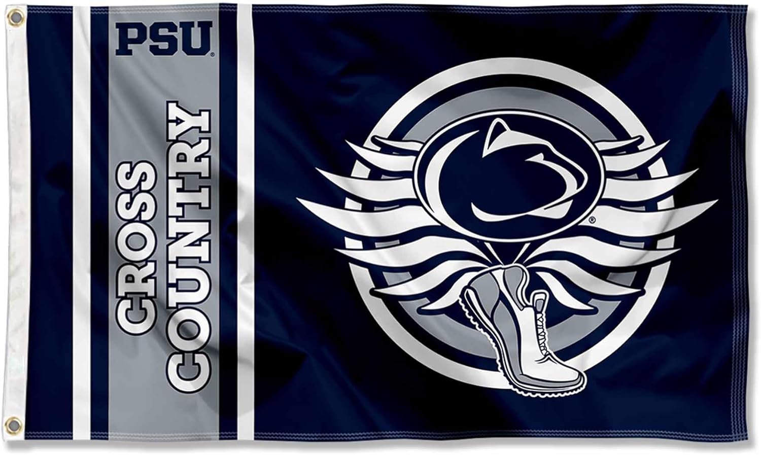 Penn State Nittany Lions Cross Country 3x5 Grommet Flag