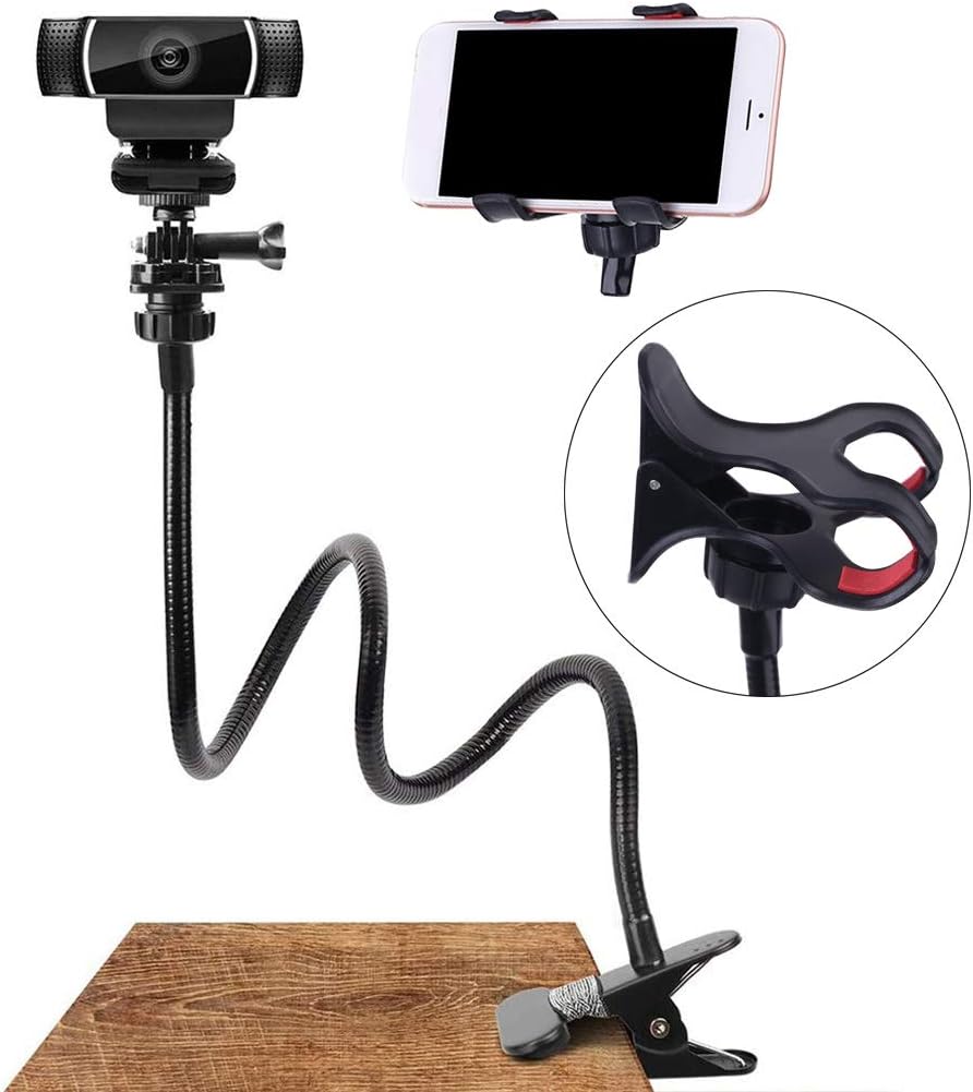 Webcam Stand Desk Jaw Clamp for Webcam C920 C922 C922x C930 C615