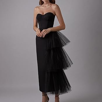 Amazon.com: Rehearsal Dinner Dress for Guest Guest Wedding Dresses for  Women 2025 Elegant Dresses for Women Wedding Guest Summer Wedding Guest  Dress Formal Dresses for Women Evening Party Wedding Black : Clothing,
