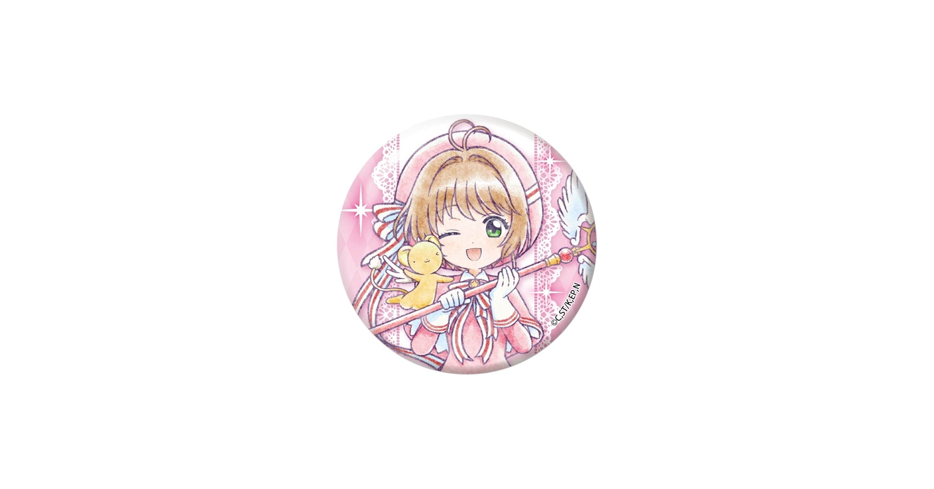 カードキャプターさくら クリアカードめくり オリジナル缶バッジ　木之本桜 カードキャプターさくら クリアカード編 缶バッジ～ペーパー