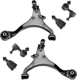 ASTARPRO - Front Suspension End Kit Lower Control Arms + Lower Ball Joints + Sway Bar Replacement for 2002-2006 Honda CR-V - 6pc Set