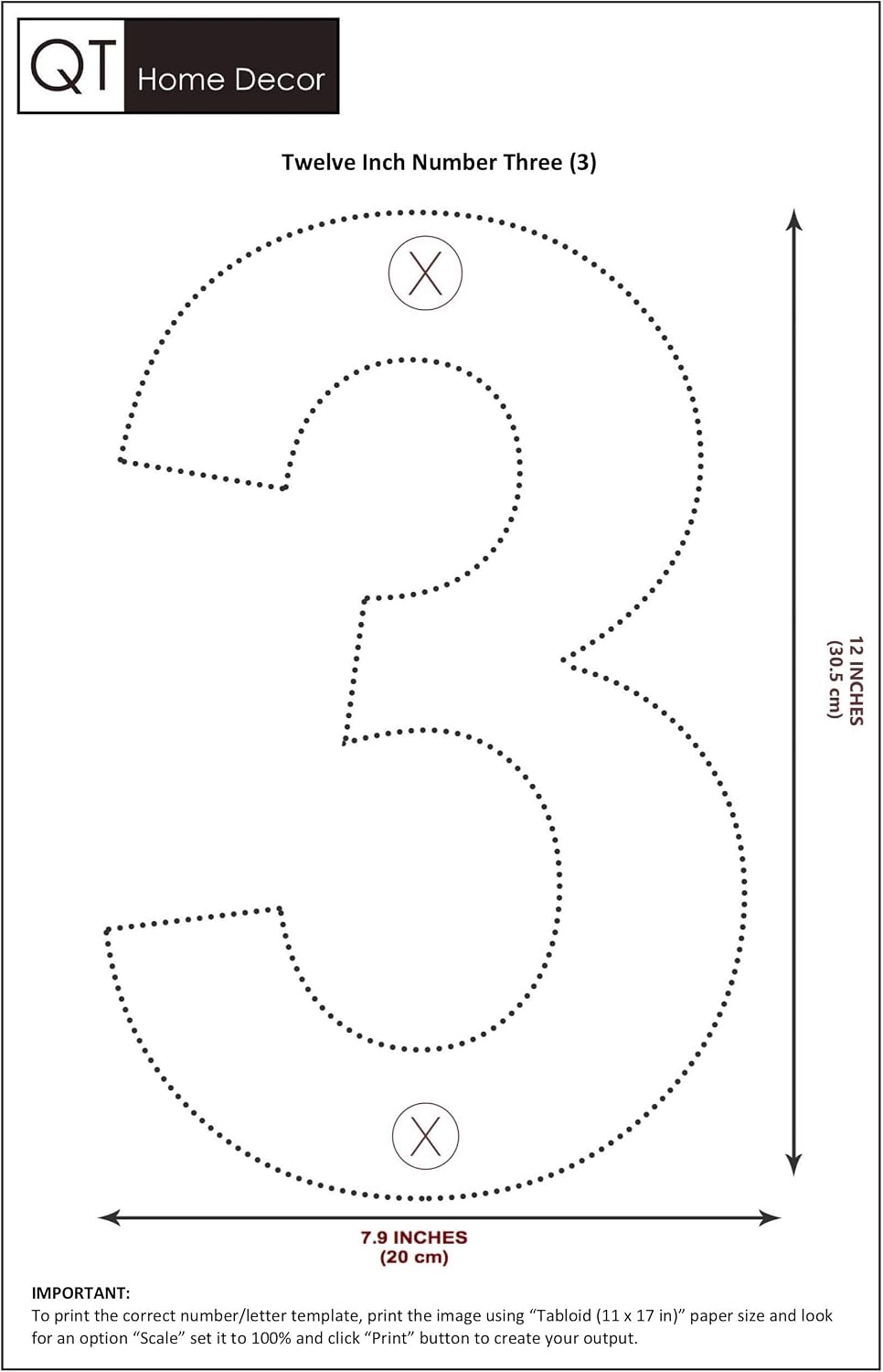 QT Modern House Number - SUPER LARGE 12 Inch BLACK - Stainless Steel (Number 1 One), Floating Appearance, Easy to Install and Made of Solid 304